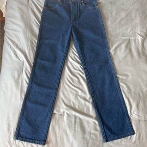 Wrangler Blue Straight Jeans Classic Style